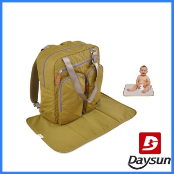 Polyester diaper bag Adult diaper bag backpack