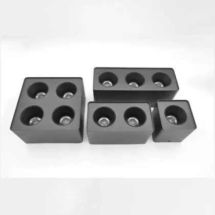 Aluminum LED Grille Square Pass Downlight Spotlight