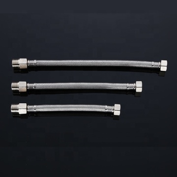 South American Factory Wholesale: F1/2 x M1/2 Flexible Metal Hoses in Aluminum or Stainless Steel - Free Samples Available