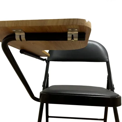 Modern Folding Student Chair with Tablet Arm for Wholesale Office Rooms