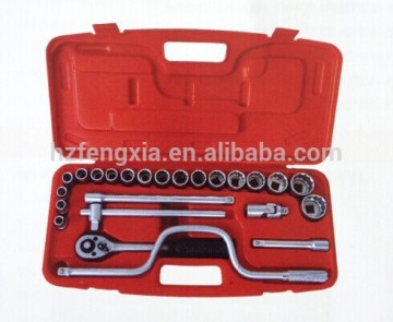 25pcs 1/2"DR socket tool set CRV