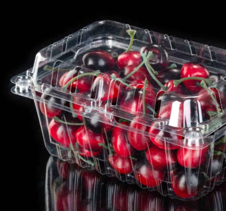 Boîte d'emballage de coquille de fruit pour le supermarché