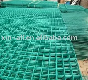 PVC coated after galvanized corrugated welded iron wire mesh sheet