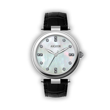 fashion quartz lady watch with diamond