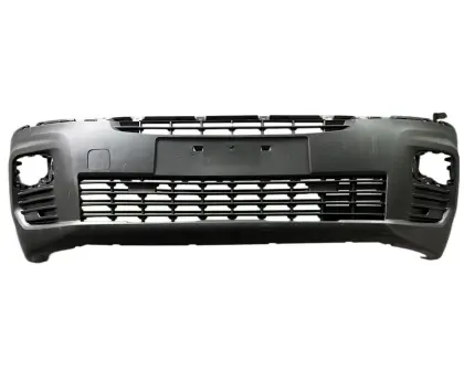 MAT-BLACK FRONT BUMPER WITH TOWING COVER FOR PARTNER 2019 OEM:9816765680
