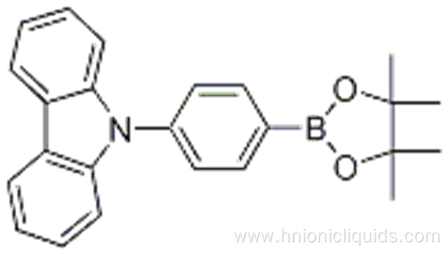 9H-Carbazole, 9-[4-(4,4,5,5-tetramethyl-1,3,2-dioxaborolan-2-yl)phenyl]- CAS 785051-54-9