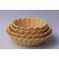 PP rattan basket for fruit storage