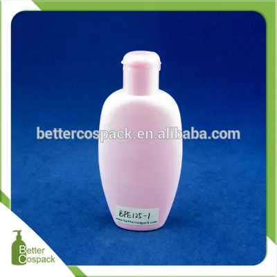 125ml plastic PE bottle milk lotion bottle