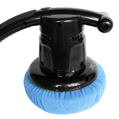 Blue Microfiber Polishing Bonnet Pad