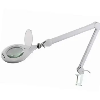 LED Magnifying Lamp with Stand for Reading, Hobbies, Crafts, and More
