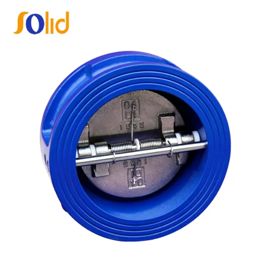 Cast Iron Wafer Type Dual Plate Check Valve