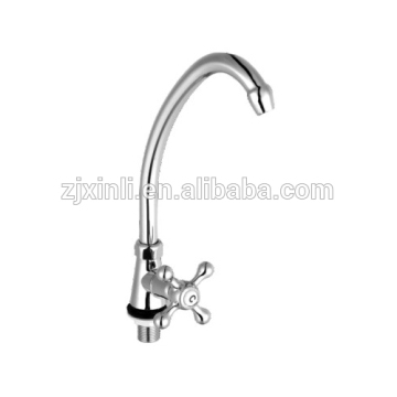 Deck Mount Cold Tap, Polish and Chrome Finish