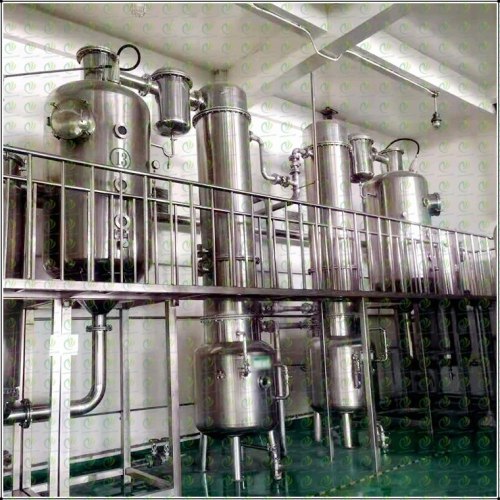 Double effect evaporation equipment