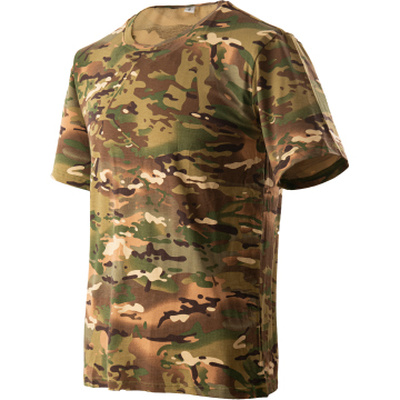 Camo 100% Cotton Short Sleeve T-Shirt