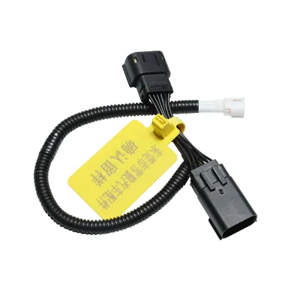 Auto MOLEX 12-hole headlight socket cable connector adapter