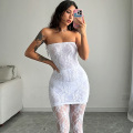 Lac Bodycon Women Mini Dress Sexy