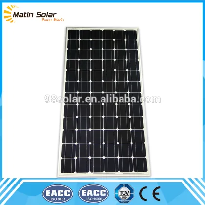 Reasonable price new saving energy equipment mono solar panel