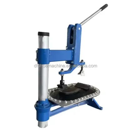 Small Simple Workshop Manual Sport Shoes Sole Press Attaching Machine for Sole Repair