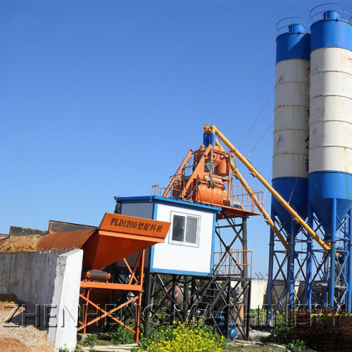 Long service HZS series concrete batching plant