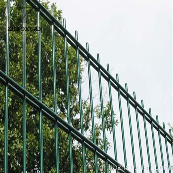 Hoge beveiliging Gegalvaniseerd poeder gecoate dubbele draadomheining