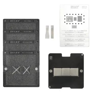 Amaoe BGA Reballing Stencil Kit for iPhone 7/8/XS/XR/Pro/Max Repair