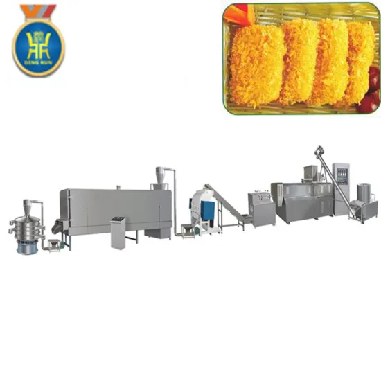 Hot selling industrial bread crumbs snack food making machine