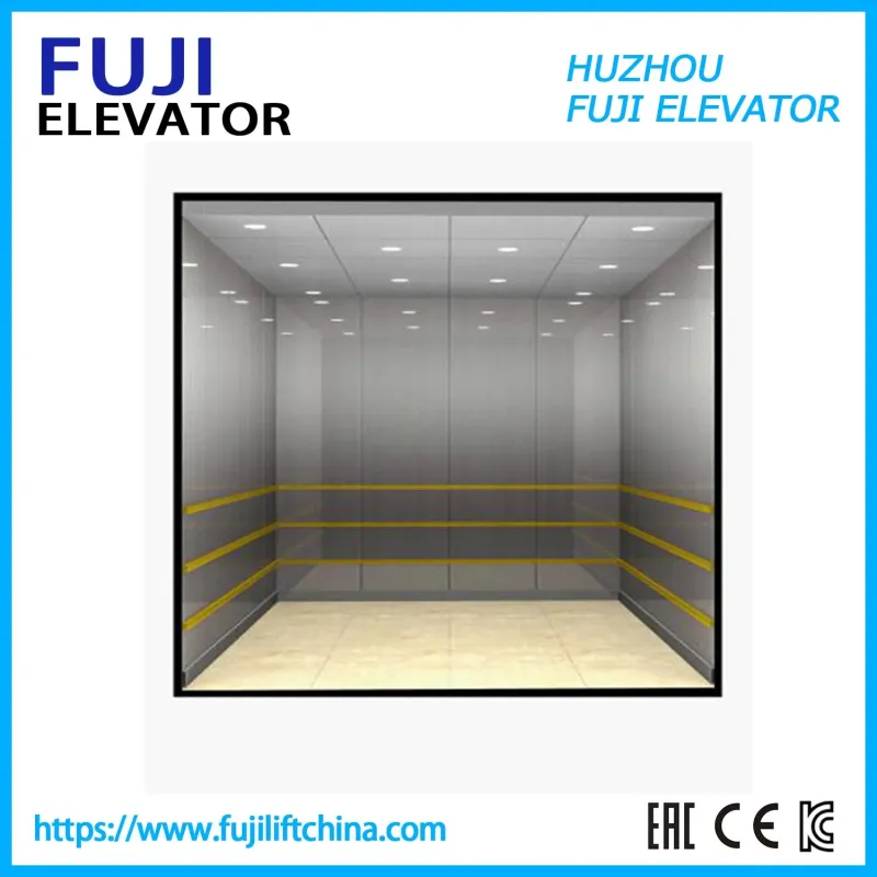 Fuji Factory Price Cargo Lift Freight Elevator with Machine Room