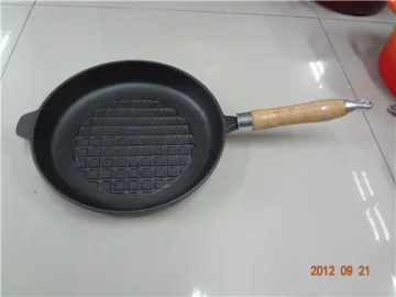 Preseasoned Cast Iron Flat Pan