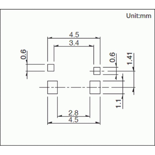 Small Two Way Action Switch