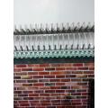 Spikes de pared de seguridad galvanizados con buceo caliente