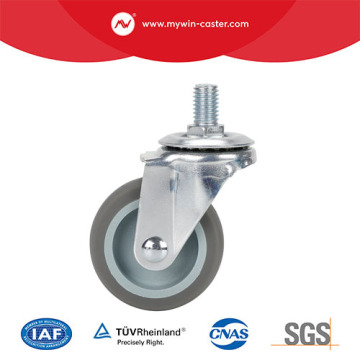 2 inch America TPR on PP core Wheel Threaded stem Swivel Caster