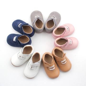 Unisex Hard-wearing Baby Soft Leather Toddler Shoe