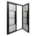 Black Wrought Iron Storm Screen Main Entry Door