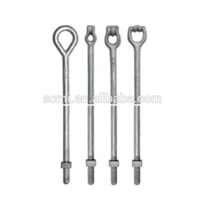 OEM/ODM Galvanized Steel triple eye thimble eye rod