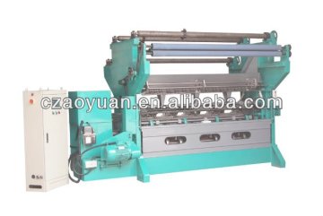 Electronic move transversely fishing net warp knitting machine