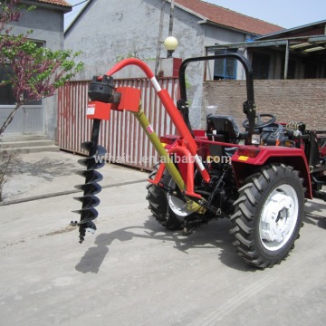 Tractor Pto Driven Agricultural Equipment Soil Post Hole Digger