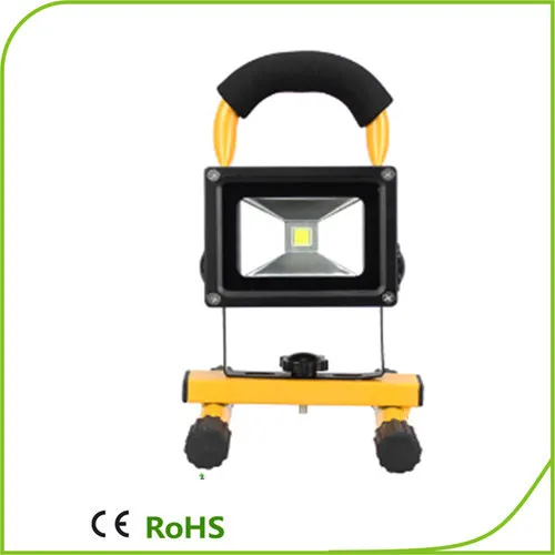 CE ROHS portable emergency cob led 30w flood light 3.5 hours working