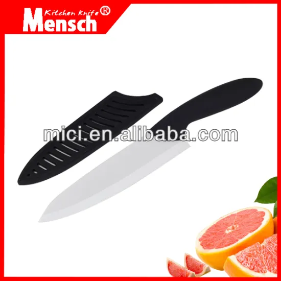 7 inch ceramic cutting knife,Santoku Knife With Sheath