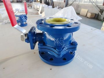 2-Piece, Full Port, Cast Iron Flanged Ball Valves
