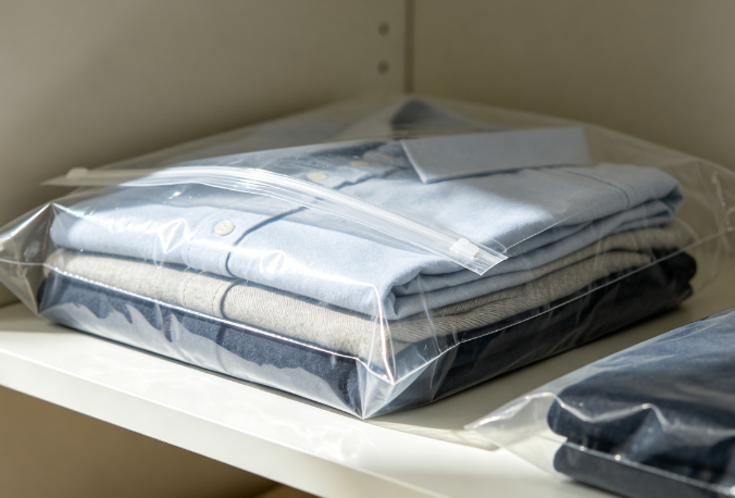 CPE bag clothing
