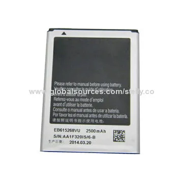 2,500mAh Replacement Mobile Phone Battery for Samsung Galaxy Note i9220 and Other Samsung models