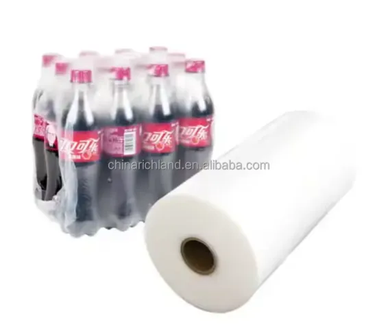 Perforated Shrink Film for Drink Bottle Packing
