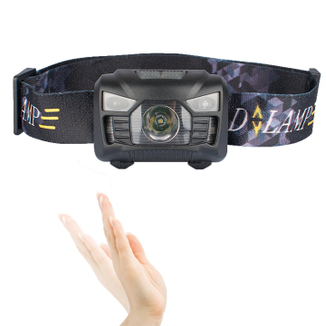 USB Rechargeable Adjustable 100 Lumen LED Headlamp for Outdoor Activities