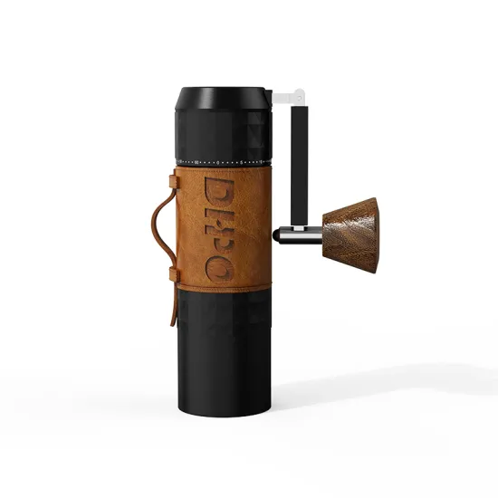 DHPO 7-Axis CNC SLS Conical Burr Aluminum Coffee Grinder with External Adjustable Scale