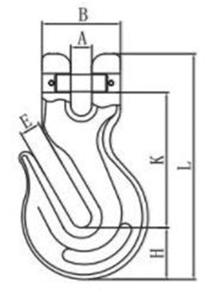 Clevis Wing Grab Hook