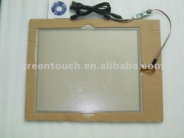 21.5 inch usb driver 5 wire resistive touch screen panel