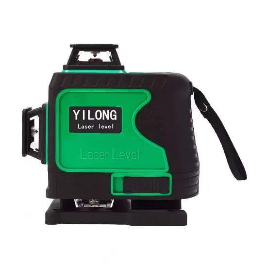 4D Multi-Line Rotating Automatic Laser Floor Self-Leveling Green Cross Beam 360 Laser Level