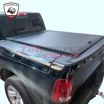 Retractable Roller Lid Tonneau Cover for Dodge Ram 1500 Pickup with Toolbox