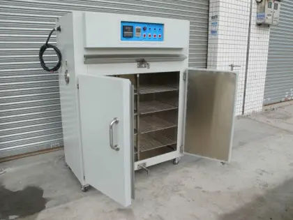 Double door vertical electric industrial oven