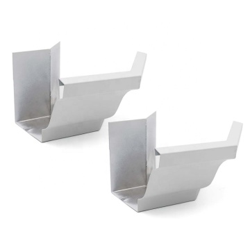 Aluminum Gutter Inside/Outside Corner for Rain Drainage System (5''/6''/7'')
